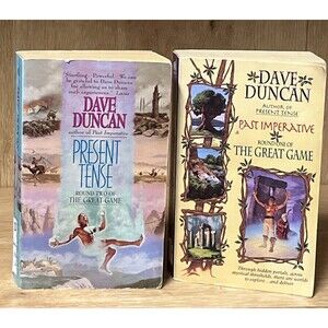 Dave Duncan Lot of 2 Present Tense $ Past Imperative Round 1 & 2 Of Great Game